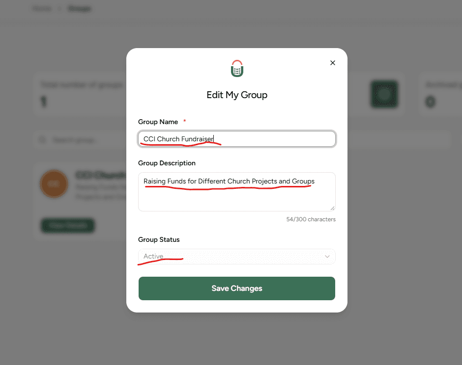 Guided steps for setting up a collection - Step 2