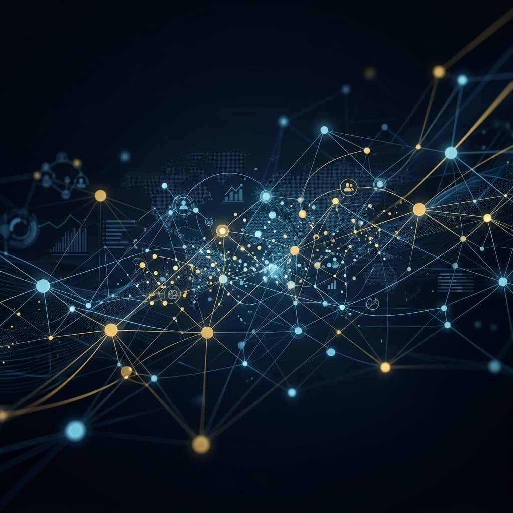 Abstract financial network